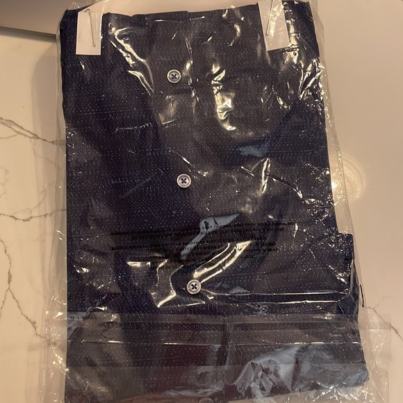 Bugatchi 8 Way Stretch Dress Shirt - Picture 3 of 7